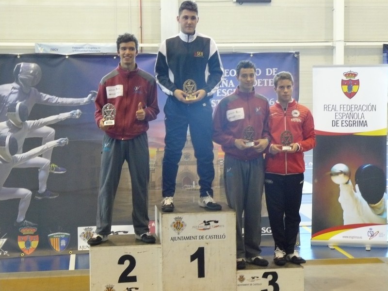 Medalla de Bronce para Navarra en el Campeonato de España Cadete de Espada